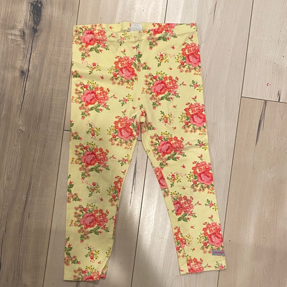 Naartjie Floral Kids Leggings NWOT